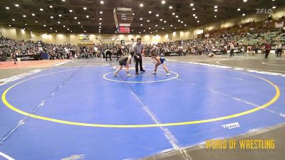 100 lbs Consi Of 8 #2 - Zayley Skaggs, Lewis Academy vs Eva Tyhust, Cortez Full Circle