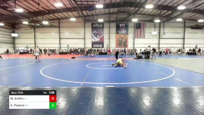 120 lbs Round Of 64 - Kolten Powers, WY vs Matthew Griffin, NJ