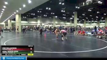 145 lbs Round 2 (10 Team) - Zoe Williamson, Suncoast Gems vs Kenli Boeselager, Nebraska Tsunami