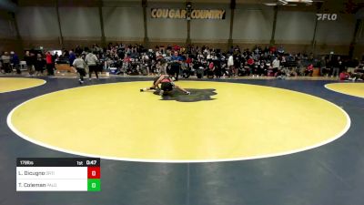 178 lbs Consi Of 16 #2 - Levi Dicugno, Orting (WA) vs Travis Coleman, Paloma Valley