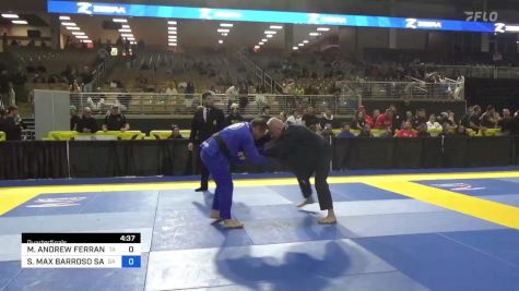 MARK ANDREW FERRAN BOND vs SALIM MAX BARROSO SALES 2024 Pan Jiu Jitsu IBJJF Championship
