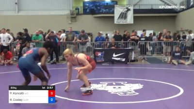 65 kg Round Of 64 - Paul Konrath, Indiana vs Roshaun Cooley, Clarion RTC