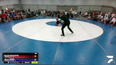 180 lbs 4th Wrestleback (16 Team) - Ellie Poulette, Missouri Ice vs Ella Pagel, Minnesota Blue