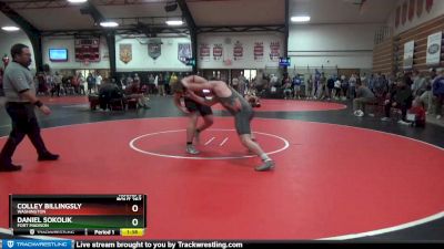 220 lbs Round 3 - Daniel Sokolik, Fort Madison vs Colley Billingsly, Washington