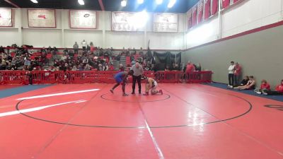 220 lbs 5th Place - Manuel Mengata, Tewksbury vs Jerameel Vazquez, Hampden Charter East