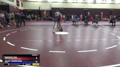 J-4 lbs Round 2 - Dawson Fish, Dubuque Wrestling Club vs Grant Boddicker, LMWC