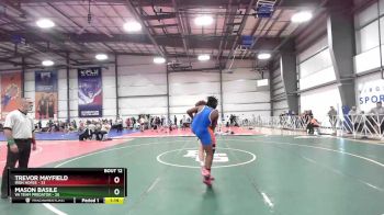 140 lbs Rd# 6- 9:00am Saturday Final Pool - Mason Basile, VA Team Predator vs Trevor Mayfield, Iron Horse