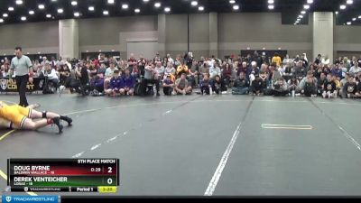 197 lbs Placement Matches (16 Team) - Derek Venteicher, Loras vs Doug Byrne, Baldwin Wallace