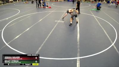 175 lbs Cons. Round 2 - Brady Hyrkas, Team Unit Wrestling Club vs Joshua Walker, Farmington Wrestling Club