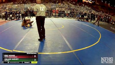 1A 138 lbs Quarterfinal - Mikade Harvey, Palatka vs Eric Hodge, Mater Lakes Academy