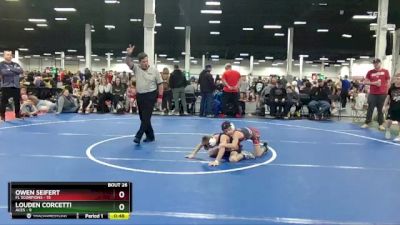 60 lbs Round 6 (10 Team) - Owen Seifert, FL Scorpions vs Louden Corcetti, ACES