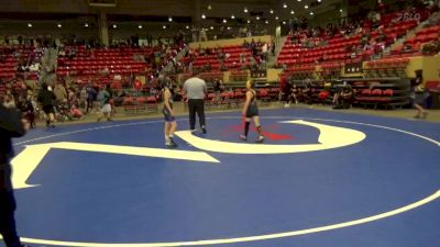 82 lbs Cons. Round 2 - Garin Carrillo, Wichita Blue Knights vs Ryan Crocker, Open Mats Wrestling Club