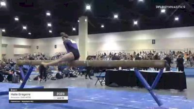 Halle Gregoire - Beam, American Gold #606 - 2021 USA Gymnastics Development Program National Championships