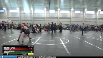 106 lbs Round 7 (10 Team) - Colton Lewis, Tar River vs Adika Fiscus, Rambler