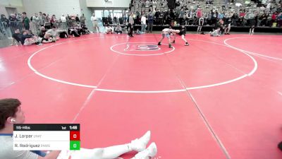 115-H lbs Round Of 16 - Jack Lorper, Unattached vs Robert Rodriguez, Red Nose Wrestling School