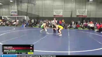 135 lbs Round 1 (6 Team) - Brody Dybvig, South Dakota Storm vs Max Hintz, Wyoming Gold