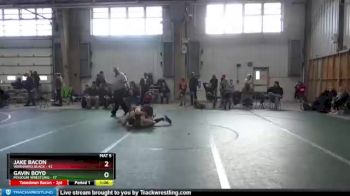 140 lbs Round 3 (6 Team) - Gavin Boyd, Missouri Wrestling vs Jake Bacon, Warhawks Black