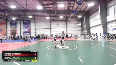 72 lbs Rd# 8- 12:30pm Saturday Final Pool - Bennett Myles., NCWAY National Team vs Tommy Bansemer, Iron Horse