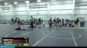 160 lbs Round 4 (8 Team) - Dominic Blue, NCWAY vs Mark Spoor, Terps Xpress