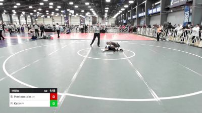 145 lbs Round Of 16 - Bronson Hertenstein, OH vs Patrick Kelly, PA