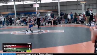 45-47 lbs Round 4 - Bexon Neibaur, Bonneville Idaho Wrestling Clu vs Elijah Wallace, Team Real Life