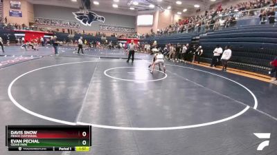 126 lbs Cons. Round 1 - Davis Snow, Frisco Centennial vs Evan Pechal, Cedar Park