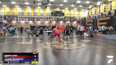 220 lbs Quarterfinal - Joseph Lewis, Iowa vs Xander Kenworthy, Ankeny Wrestling Club