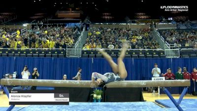 Alonza Klopfer - Beam, Alabama - 2019 NCAA Gymnastics Ann Arbor Regional Championship