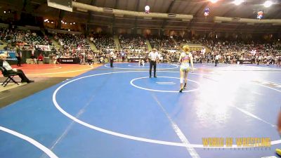 100 lbs Round Of 32 - Mia Anderson, Nebraska Wrestling Academy vs Angelina Roller, Betterman Elite