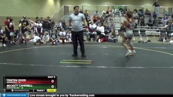 119 lbs Round 3 (4 Team) - Beckett Campbell, Hudson Black vs Tristen Dood, Grandville