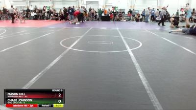 140 lbs Round 5 (10 Team) - Mason Hill, Wrestling Mill vs Chase Johnson, Ohio Gold 10K