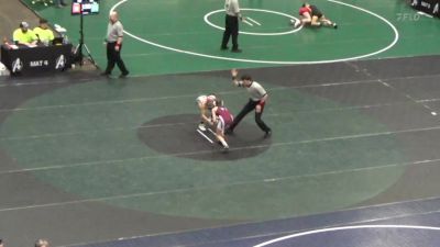 98 lbs Round Of 16 - Bryanna Wilmoth, Dubois vs Kyleigh Ficks, Milton