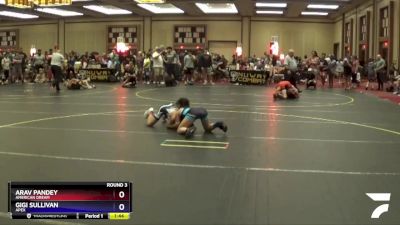 85 lbs Round 3 - Arav Pandey, American Dream vs Gigi Sullivan, Apex