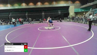 197 lbs Consi Of 8 #2 - Carl Hansen, Montana-Northern vs Jay Smith, Eastern Oregon