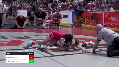 130 lbs Quarterfinal - Kayla Husti-Luca, Souderton-G vs Shannon Govern, Hamburg-G