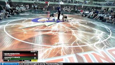 106 lbs Round 2 (4 Team) - Parker Leverknight, Staley vs Saitaro Kong, Apple Valley