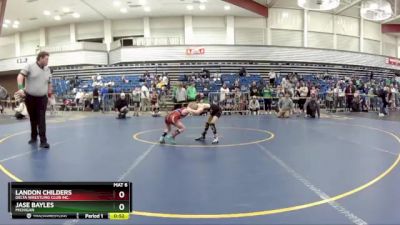 49 lbs Round 2 - Landon Childers, Delta Wrestling Club Inc. vs Jase Bayles, Michigan