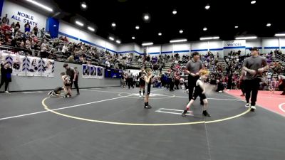 40 lbs Round Of 16 - Dante Smith, Sulphur Youth Wrestling Club vs Grayson Hale, Standfast