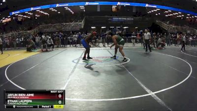 215 3A Quarterfinal - Ethan Laupepa, Flagler Palm Coast vs Jaylin Bien-Aime, Palm Beach Gardens