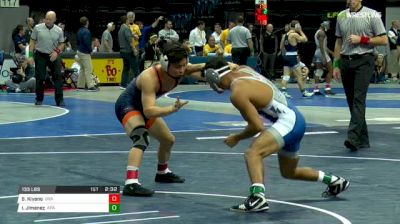 133 lbs Round of 16 - Scott Kiyono, Virginia vs Isaac Jimenez, Air Force
