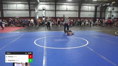 40 lbs Consolation - Calvin Handy, Unattached vs Liam Paglione, Power Half