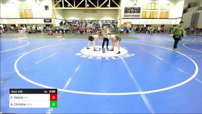 165G lbs Rr Rnd 3 - Colby Keane, Pitt-Johnstown vs Andrew Christie, Army