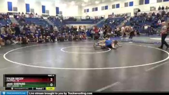 170 lbs Quarterfinals (8 Team) - Jake Shepard, West Laurens vs Tyler Secoy, Columbus