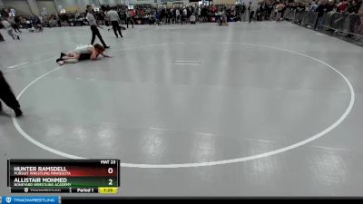 165 lbs Champ. Round 1 - Allistair Mohmed, Boneyard Wrestling Academy vs Hunter Ramsdell, Pursuit Wrestling Minnesota