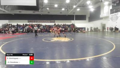 165 lbs Cons. Round 2 - Eugene Escalona, La Mirada vs Daniel Dominguez, Artesia