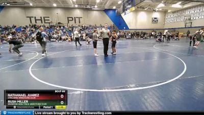 113-122 lbs Round 2 - Rush Miller, Riverton Wolf Pack Wrestling Club vs Nathanael Juarez, Stallions Wrestling Club