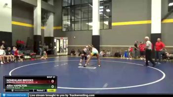 146 lbs Round 4 (12 Team) - Aira Hamilton, Missouri Black vs Nohealani Brooks, Nebraska Wrestling Academy