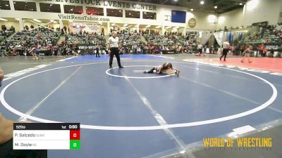 52 lbs Round Of 16 - Presley Salcedo, Sunkist Kids Monster Garage vs Myles Doyle, Nevada Elite