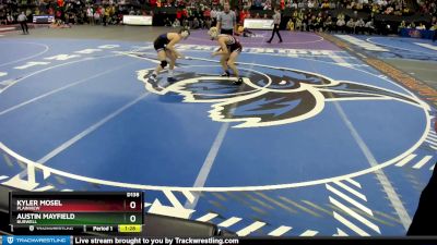 Semifinal - Austin Mayfield, Burwell vs Kyler Mosel, Plainview