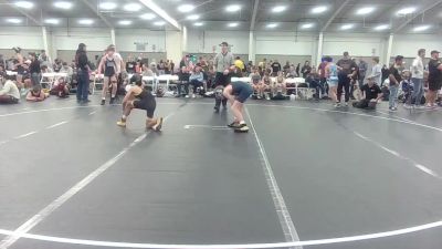 110 lbs Round 7 (10 Team) - Nolan Milton, Machine Shed vs Sam Duerte, Hanover Hawkeye